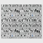 Papier Cadeau File d'attente, plus de file d'attente (Plat)