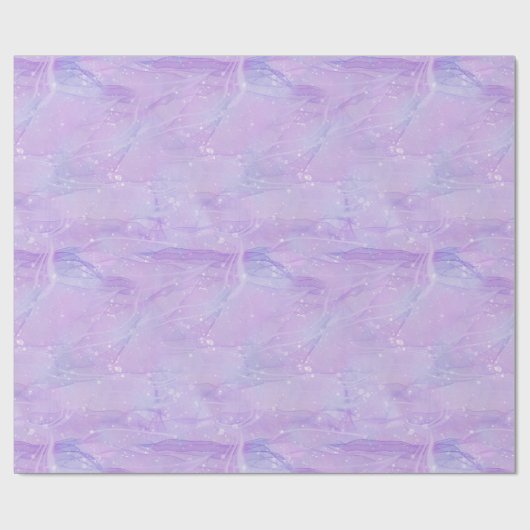 Papier Cadeau Filets mystiques, papier d'enveloppement à l'aquar (Plat)