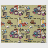 Papier Cadeau Fille (Plat)