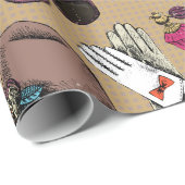 Papier Cadeau Fille (Coin rond)