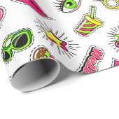 Papier Cadeau Fille (Coin rond)