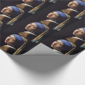 Papier Cadeau fille avec boucle d'oreille (Coin)