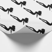 Papier Cadeau Fille de bavette (Coin)