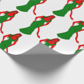 Papier Cadeau fille diable (Coin)