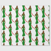 Papier Cadeau fille diable (Plat)