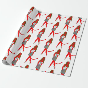 Papier Cadeau fille diable
