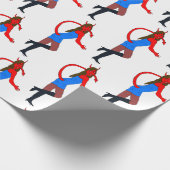 Papier Cadeau fille diable (Coin)