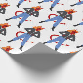 Papier Cadeau fille diable (Coin)