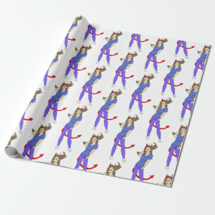 Papier Cadeau fille diabolique