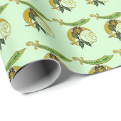 PAPIER CADEAU FILLE DU NIL (Coin rond)