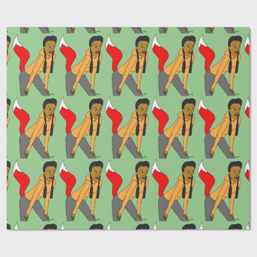 Papier Cadeau fille foy (Plat)