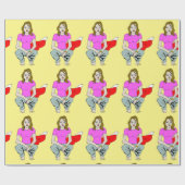 Papier Cadeau fille foy (Plat)