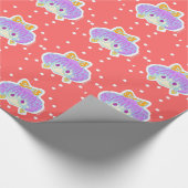 Papier Cadeau Fille Geeky (Coin)