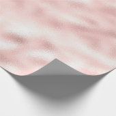 Papier Cadeau Fille Glam rose pâle (Coin)