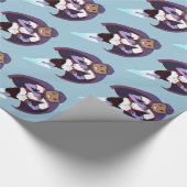 Papier Cadeau Fille impressionnante (Coin)