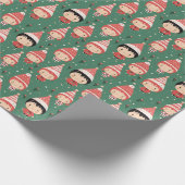 Papier Cadeau Fille Noël (Coin)