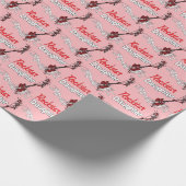 Papier Cadeau Fille Rockstar (Coin)