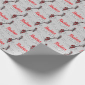 Papier Cadeau Fille Rockstar (Coin)