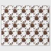 Papier Cadeau Fille sale Thunder_Cove Boue Splats (Plat)
