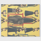 Papier Cadeau Fille SUPÉRIEURE de culturisme (Plat)