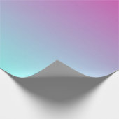 Papier Cadeau Fille violet et bleu coton bonbon Ombre (Coin)