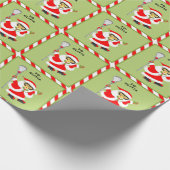 Papier Cadeau Filles crosse Cadeau de Noël (Coin)