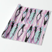 Papier Cadeau Filles dansantes (Déroulé)