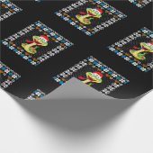 Papier Cadeau Filles Drôle Drôle OGLY Hanoukka Pajama Snake (Coin)