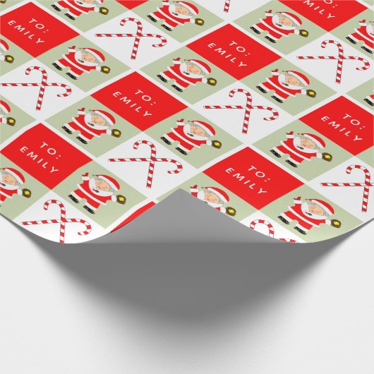 Papier Cadeau Filles Softball Noël cadeau de vacances (Coin)