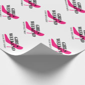 Papier Cadeau Filles week-end nuptiale douche bachelorette fête (Coin)