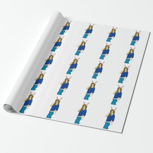 Papier Cadeau fillette (Déroulé)