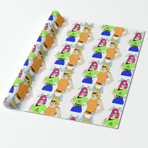 Papier Cadeau fillette