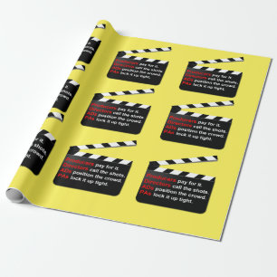 Papier Cadeau Film Crew c'est une merveille sur les nouvelles id