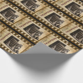 Papier Cadeau Film photographique vintage (Coin)