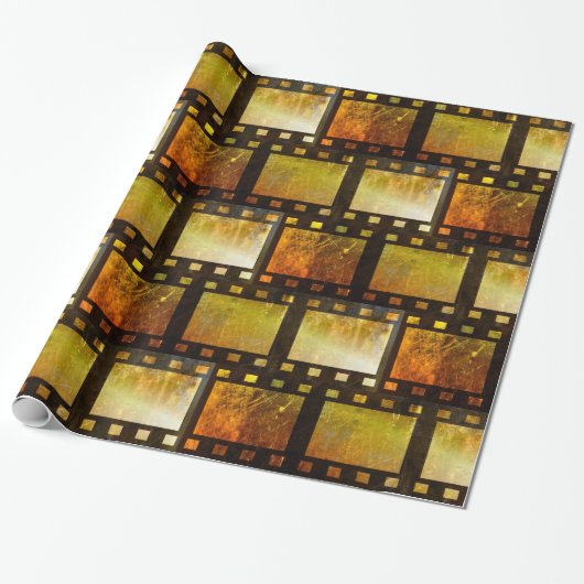 Papier Cadeau film vintage (Déroulé)