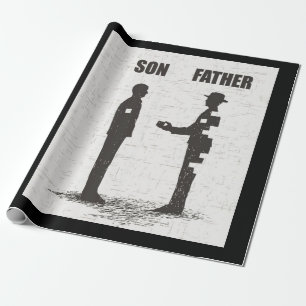 Papier Cadeau Fils Et Père
