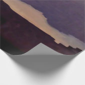 Papier Cadeau "Fin après-midi" Western Art de Maynard Dixon (Coin)