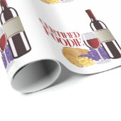 Papier Cadeau Fin gourmet certifié (Coin rond)