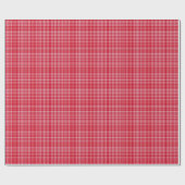 Papier Cadeau Fine Ruby Plaid (Plat)