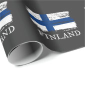 Papier Cadeau Finlande (Coin rond)