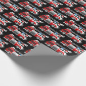 Papier Cadeau Fire camion (Coin)
