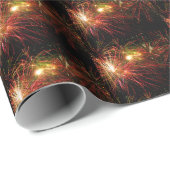 Papier Cadeau Firework 33 (Coin rond)