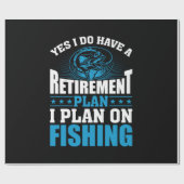 Papier Cadeau Fisher Art I Plan De Pêche (Plat)
