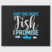 Papier Cadeau Fisher Juste Un Poisson De Plus (Plat)