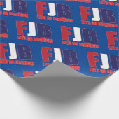 Papier Cadeau FJB - Lets Go Brandon (Coin)