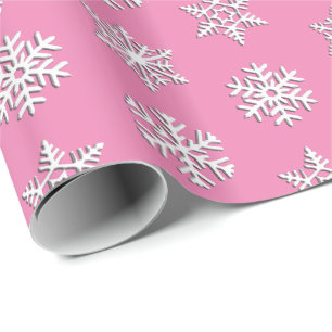 Papier Cadeau Flacons de neige blancs 3 jours, Arrière - plan pe