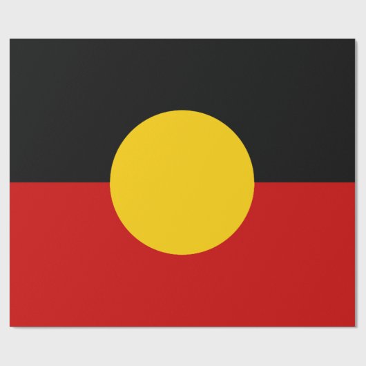 Papier Cadeau Flag d'Australie (Plat)