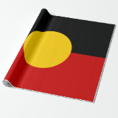 Papier Cadeau Flag d'Australie (Déroulé)
