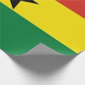 Papier Cadeau Flag du Ghana (Coin)