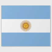 Papier Cadeau Flag of Argentina (Plat)